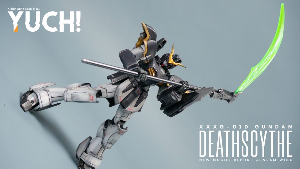 ジオラマでオープニングを再現！HGAC 1/144ガンダムデスサイズ–9枚目/制作者：眠れない男ユチ