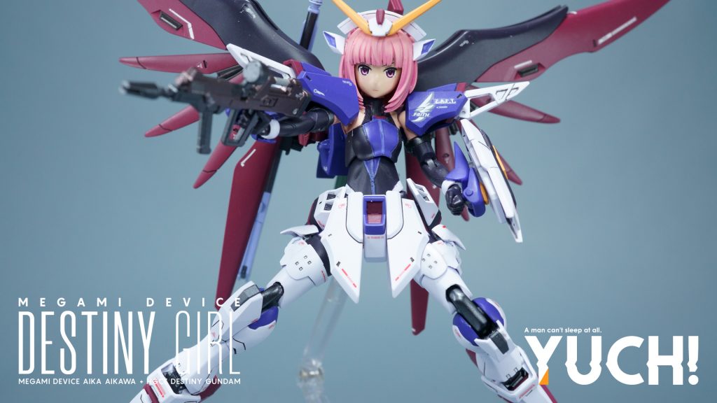 悲運の主人公機、ガール化 / HG 1/144 デスティニーガンダム–5枚目/制作者：眠れない男ユチ