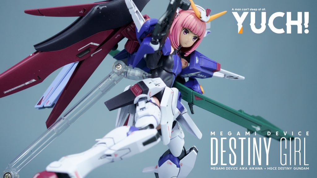 悲運の主人公機、ガール化 / HG 1/144 デスティニーガンダム–7枚目/制作者：眠れない男ユチ