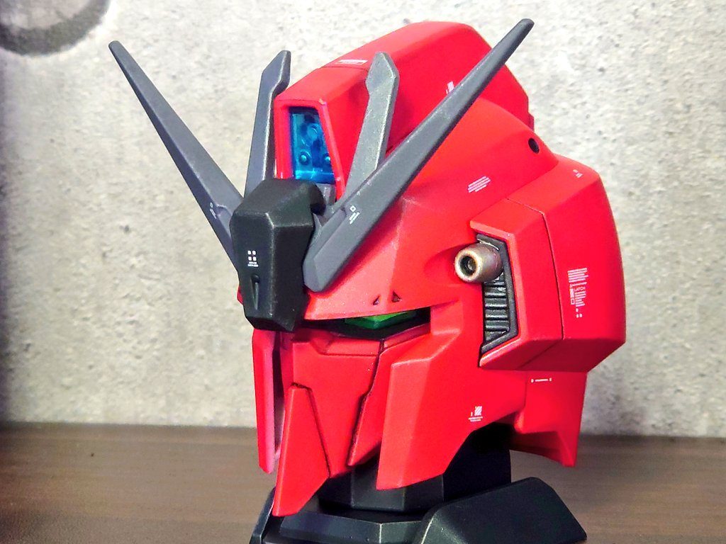 レッドゼータ風ヘッド–3枚目/制作者：@Kazon1221