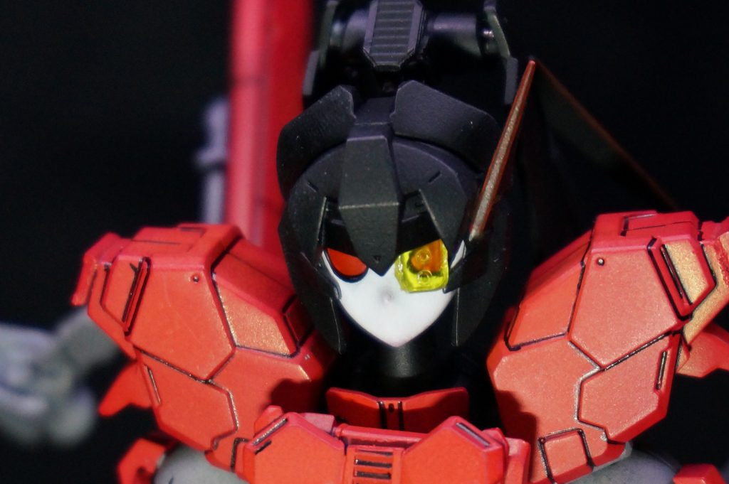 今回のやりたかった事のひとつ片眼にサイトを作成。スカウターみたいですな。「戦闘力・・・たったの５か。　・・・ゴミめ」