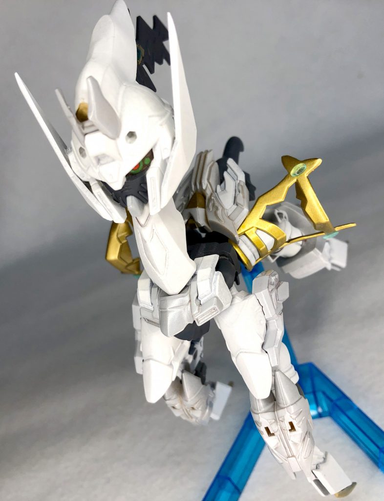 ここまでご覧いただきありがとうございます。ゲーム最新作「ポケモンLegendsアルセウス」に合わせて今回制作をしましたが見た目割と普通のSDから変形したとは思えないしっかりとした体躯のアルセウスへの変形に仕上がって大成功の出来になりました！