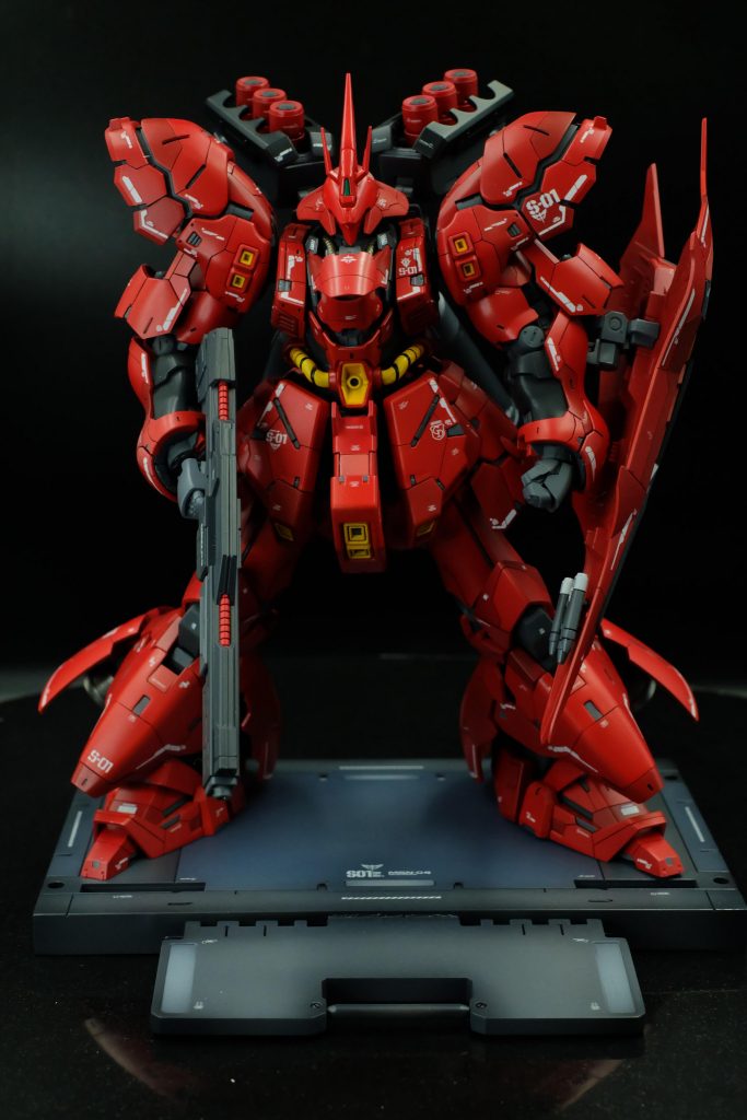 RG 1/144 サザビー MSN-04 徹底 改修 塗裝 完成品–3枚目/制作者：gemodels