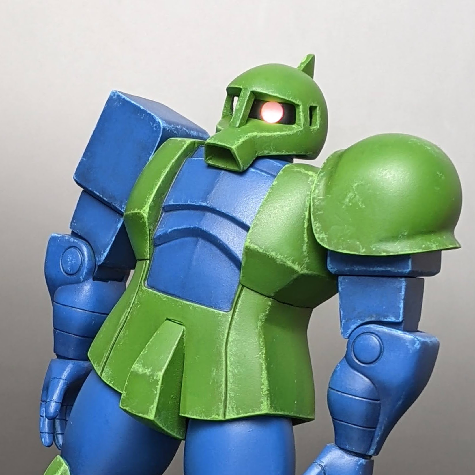 旧ザク（1/144旧キット）｜こわさんのガンプラ作品｜GUNSTA（ガンスタ）