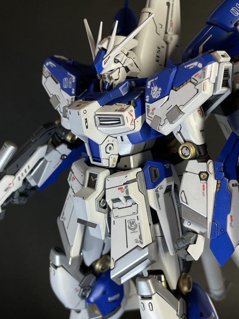 RG HiνガンダムをVallejo全塗装–7枚目/制作者:PTP(PROTOTYPE PROPE)