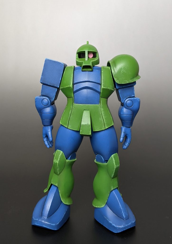 旧ザク（1/144旧キット）–6枚目/制作者：こわ