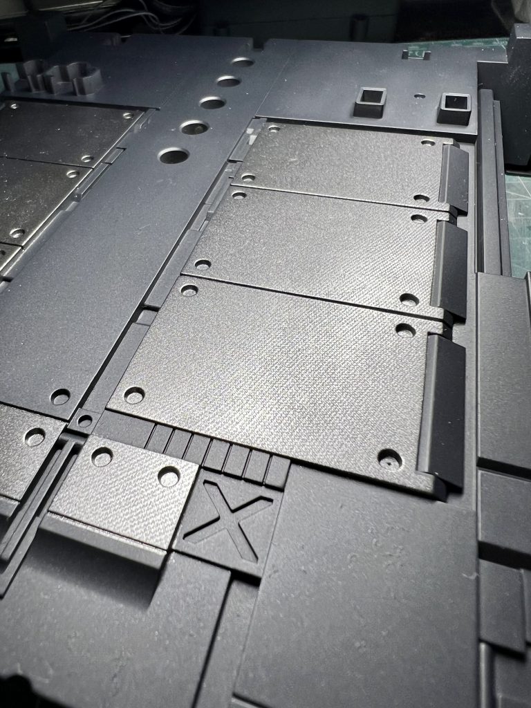 初カーボン塗装。