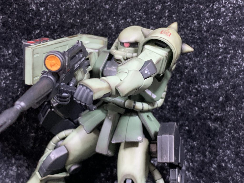 ザク II 成形色ウェザリング–6枚目/制作者：Lieeze