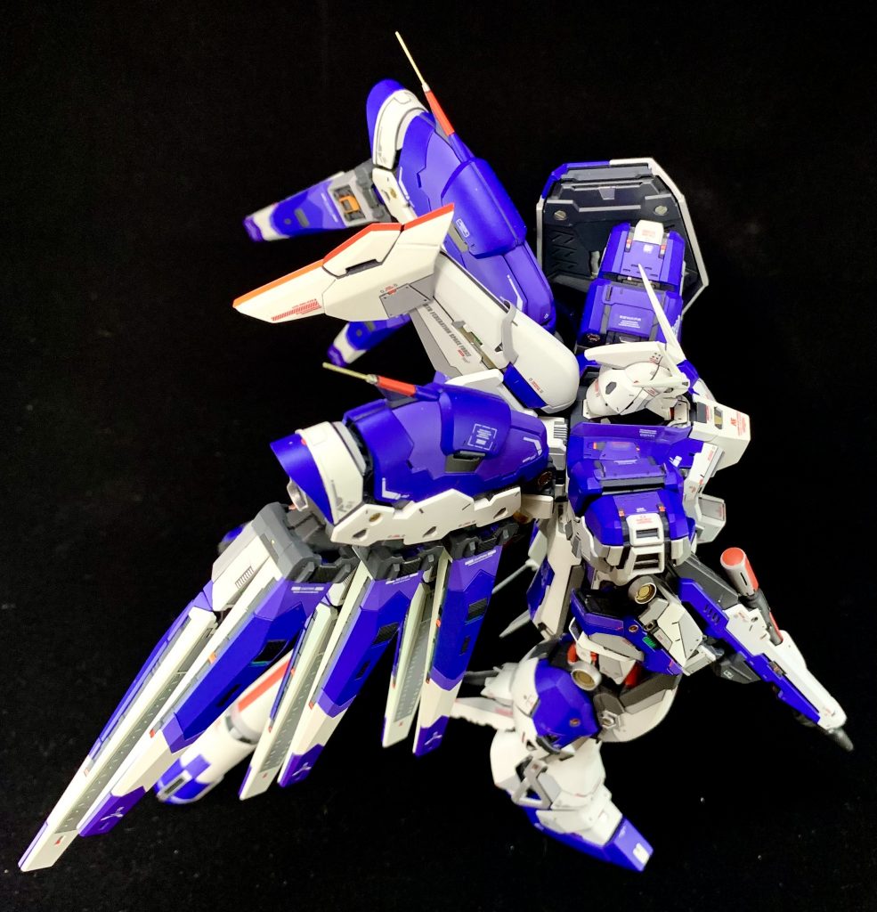 Hi-ν ガンダム RG–8枚目/制作者：OKD555