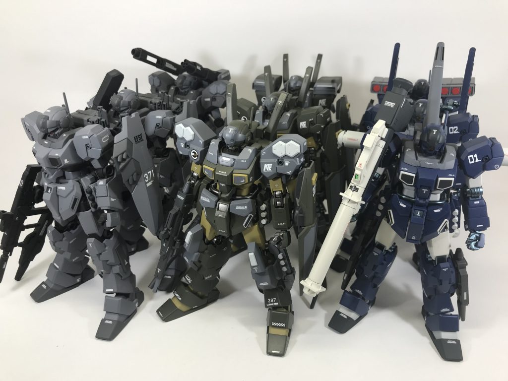 おまけ2   今迄作成したジェスタ達。よくこんなに作ったな〜と今更ながら感心してしまいます。さて、次回作は何にしようかな〜