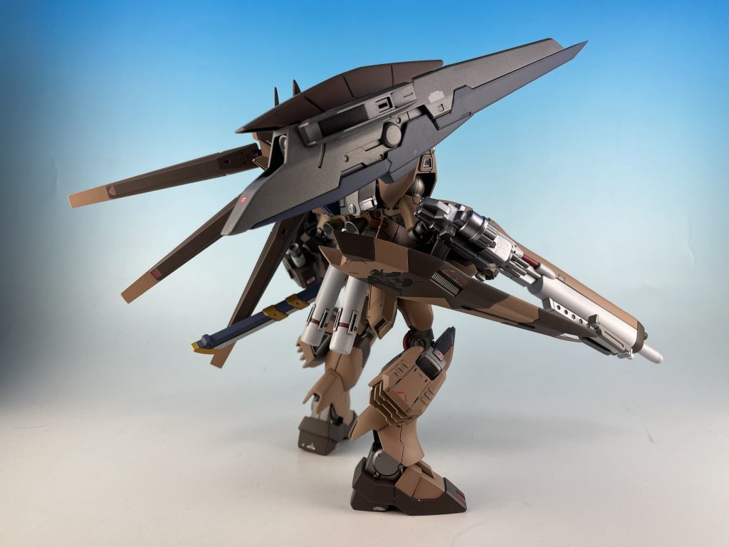 迷彩塗装ではなくパーツ分割ごとの色分け。