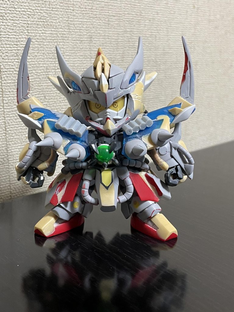 修正後主に肩中心に作り直しました。