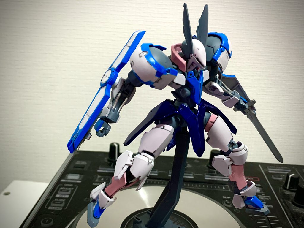 デコる前。グリムゲルデ、ZOEの機体みたいで好き。