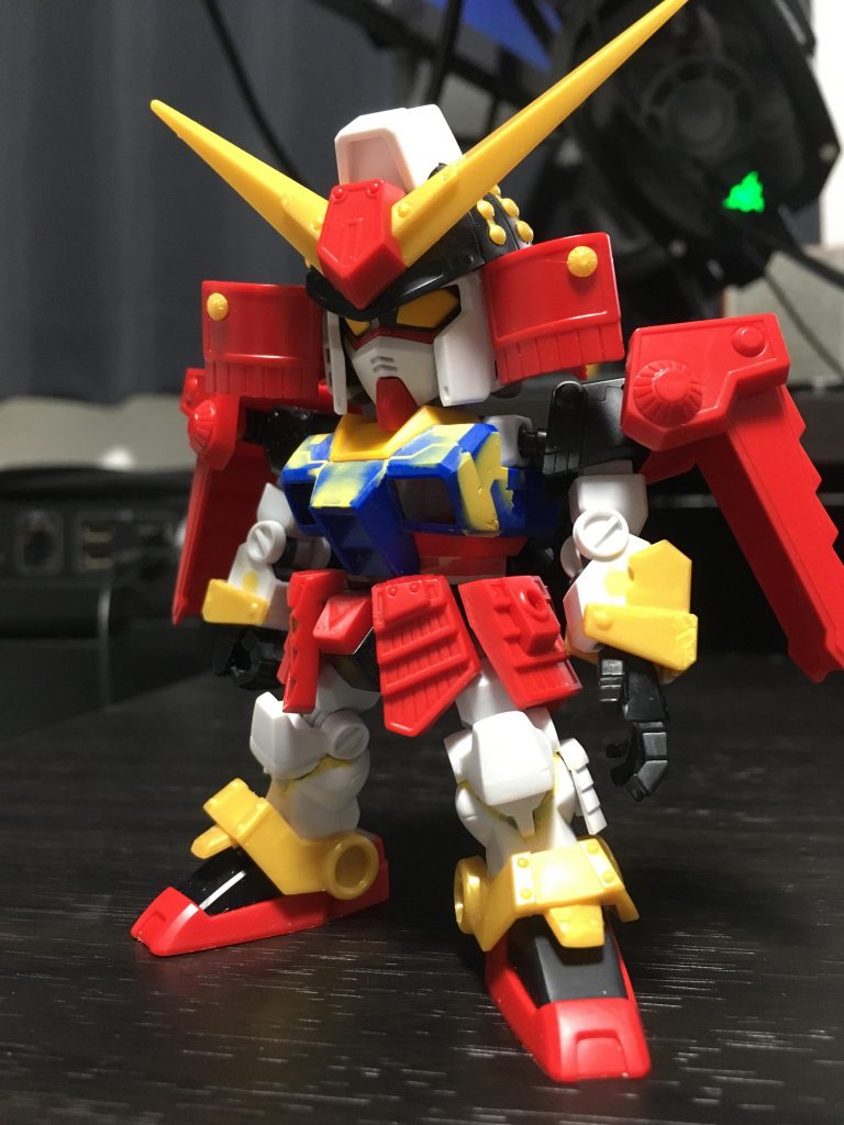 この状態だとガンダム感が強い💦