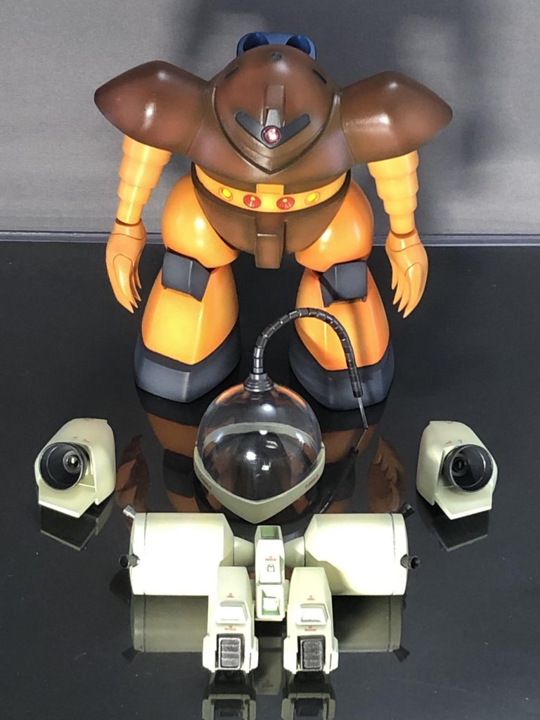 宇宙用オプションは着脱可能です。 