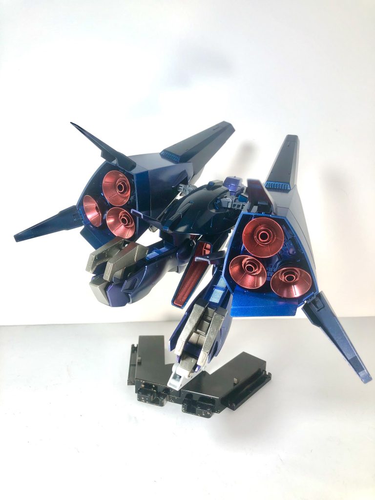 MA形態リア側シロッコのMSデザインセンスは化け物ですね