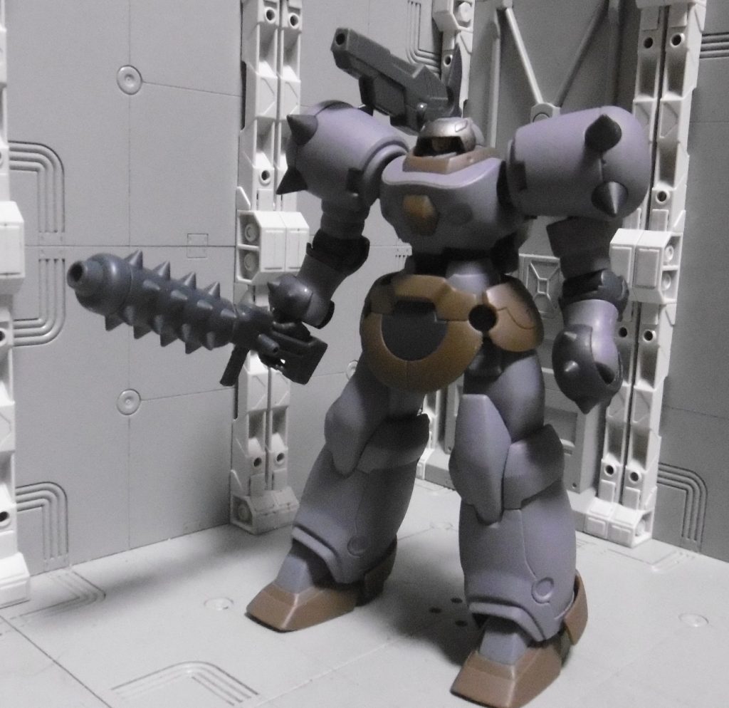 全て組み替えるとデスアーミーの色変えになるだけなので、部分的にブルート要素を残しました。