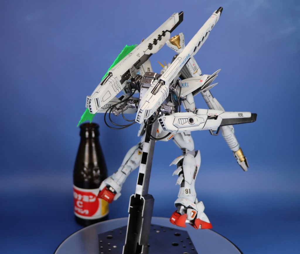【MG】ガンダムF91 ツインヴェスバー装備型–2枚目/制作者：urynn69342