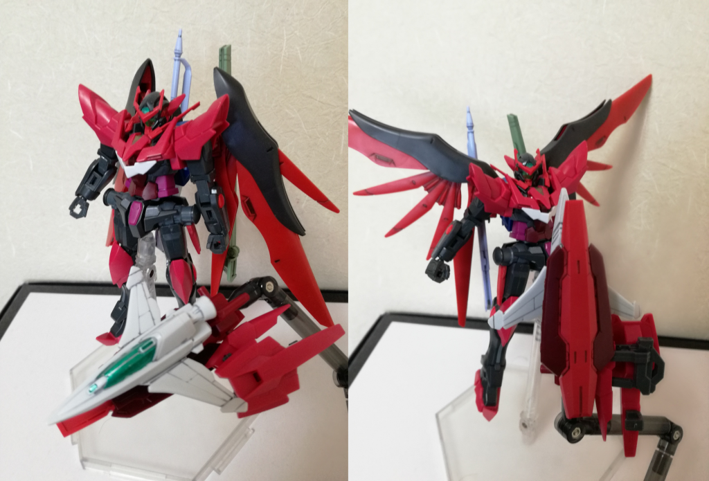 衛星モードアストロガンダムの使用しない武装を装備し使用することで支援を行う．