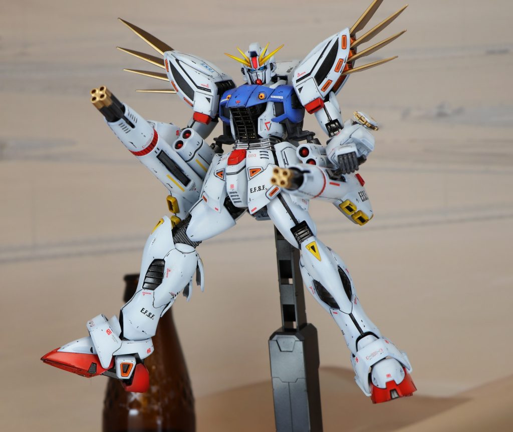 【MG】ガンダムF91 バックキャノン装備型–4枚目/制作者：urynn69342