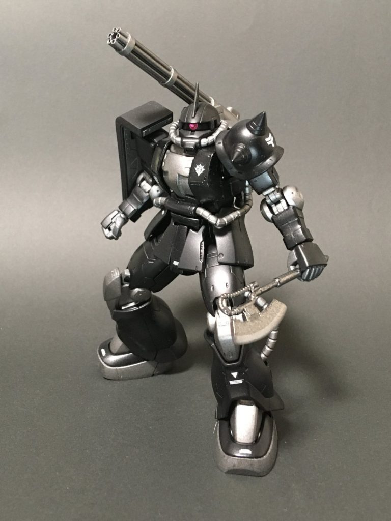 ザクⅡ（夜戦部隊）–3枚目/制作者：PIYOSUKE