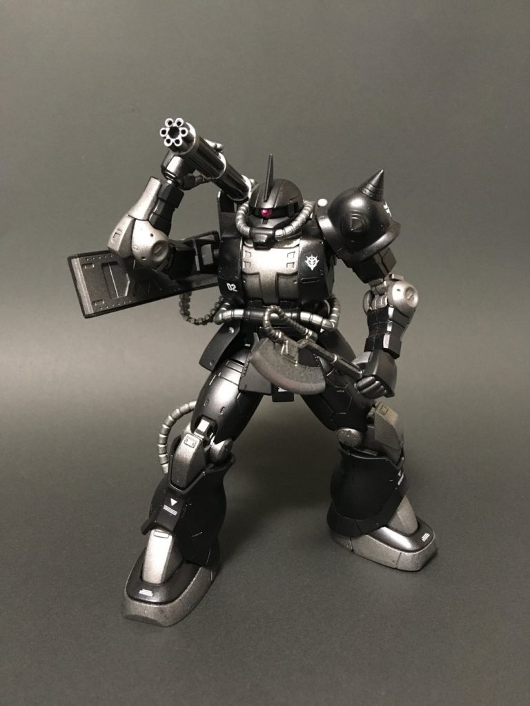 ザクⅡ（夜戦部隊）–5枚目/制作者：PIYOSUKE