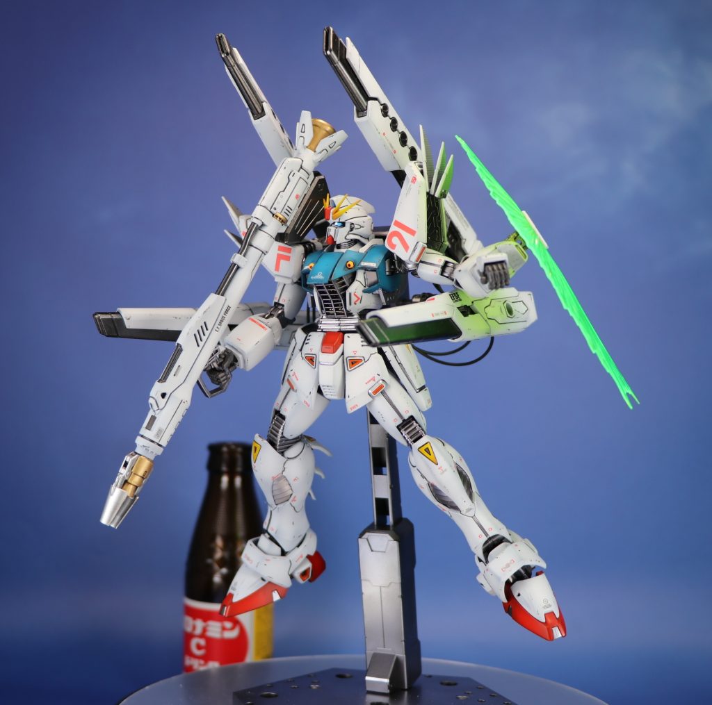 今回はプレバンアイテムのF91ツインヴェスバー装備型を作ってみました。