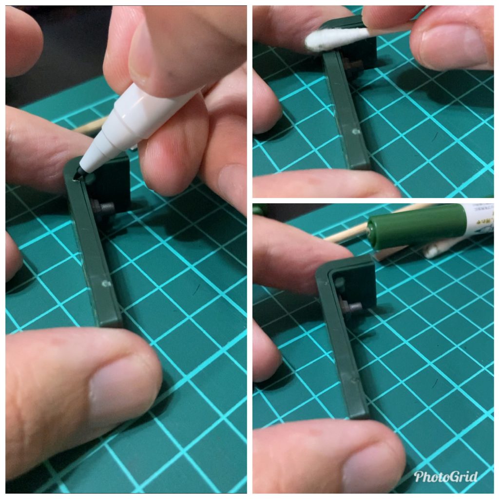 初心者必殺！ゲート跡塗ってゴマかす♡