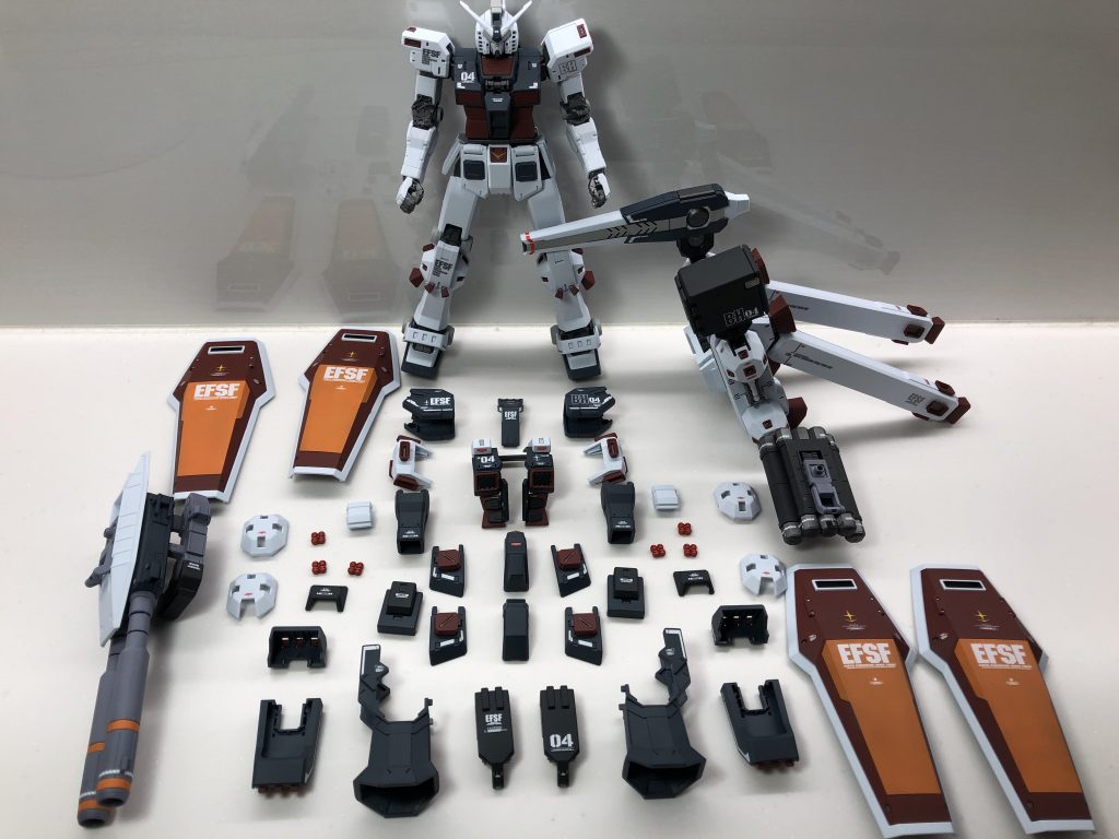 MG フルアーマーガンダムVer.Ka(サンダーボルト版)–4枚目/制作者：maru