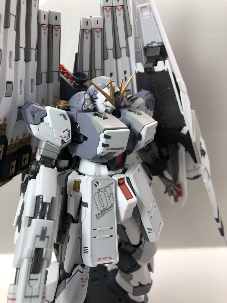 RG νガンダムH.W.S＋ダブルフィンファンネル–6枚目/制作者：maru