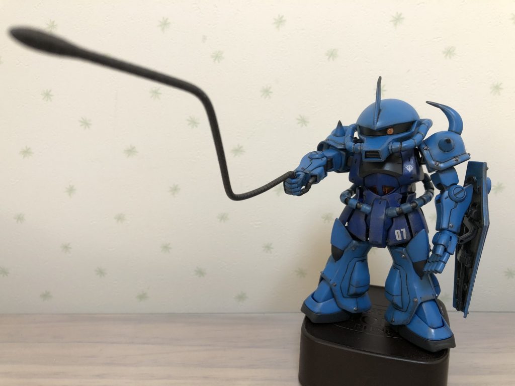 グフといえばヒート・ロッド…子供の頃を思いだす。