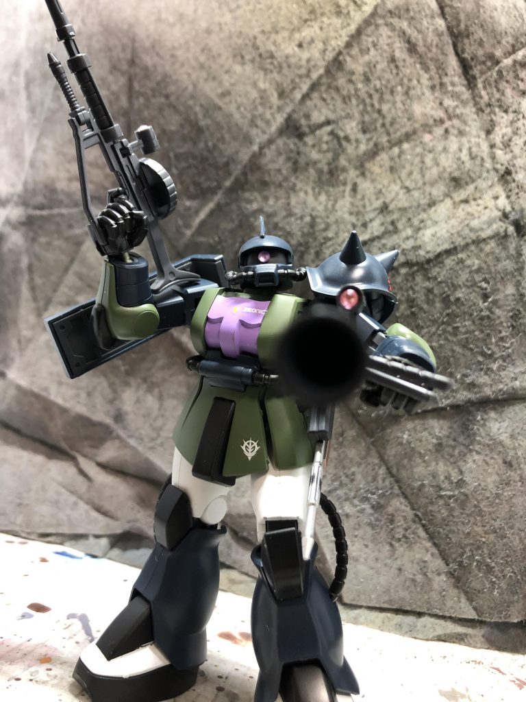 アナベル•ガトー専用ザクⅡ–3枚目/制作者：ジジさん