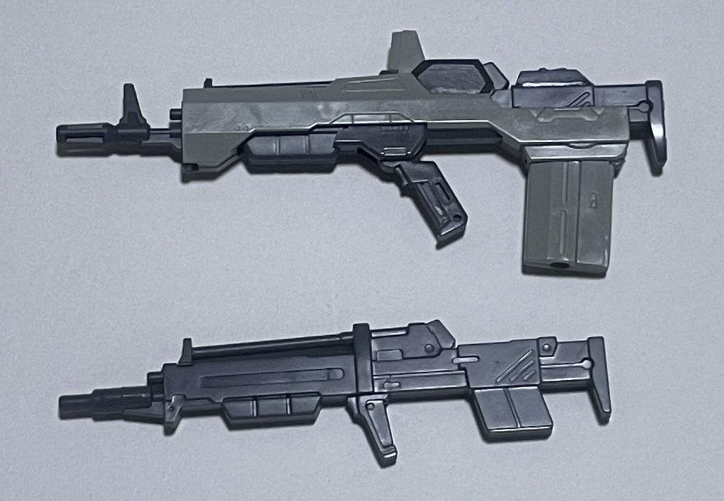 ライフルもさらにちょっと手を入れてみました。