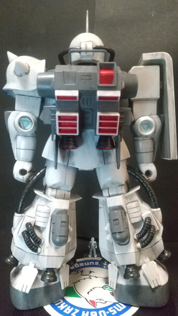 旧キット シン・マツナガ06RザクⅡ 1/100–5枚目/制作者:たぼ