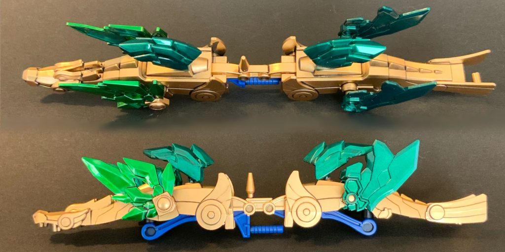 ●厳戒の弓 地の鎧装着形態でかい。重い。インパクト!アメイジング!