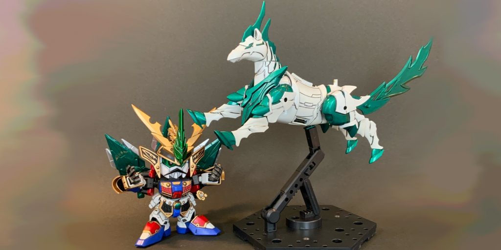 ●地の鎧・晶駒と神獣合体!「超緒羅四恩ぉ~ん!」(スーパーオラシオン)(ま、晶駒って名前なんだけどね🤤)