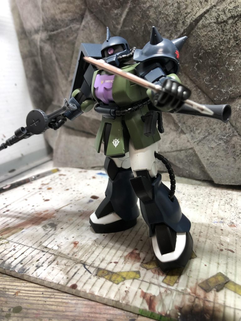 アナベル•ガトー専用ザクⅡ–4枚目/制作者：ジジさん