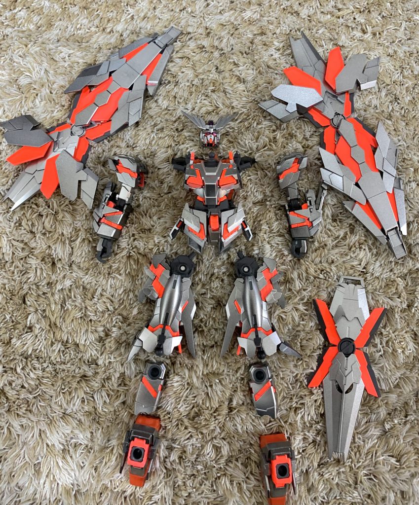 ユニコーン3号機 フェネクス　蓄光塗装–8枚目/制作者：Lieeze