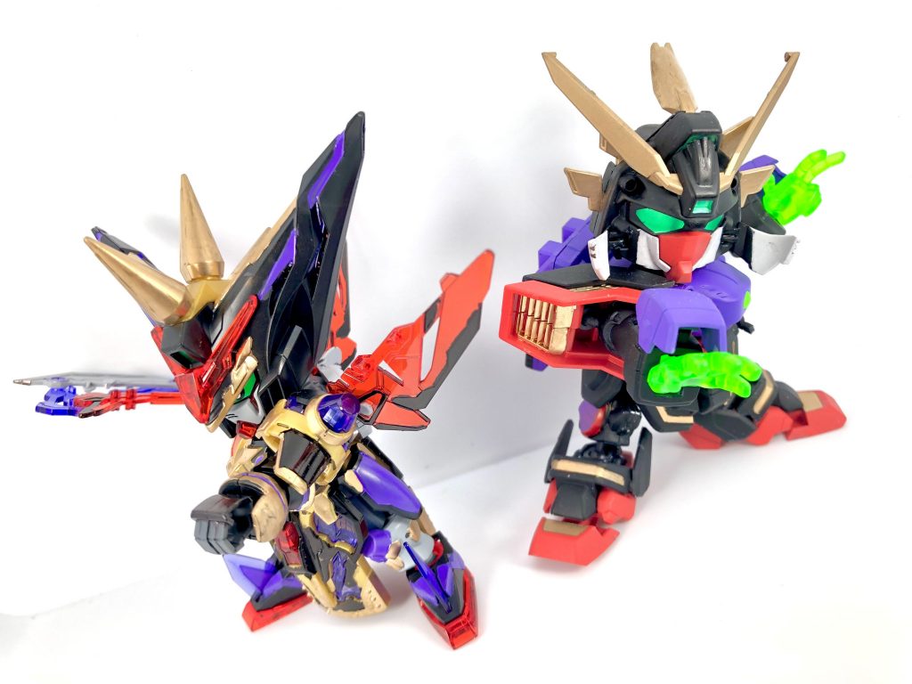 似たようなカラーのツーショット。シンプルですが満足感の高いキットだと思います。オススメです*\(^o^)/*