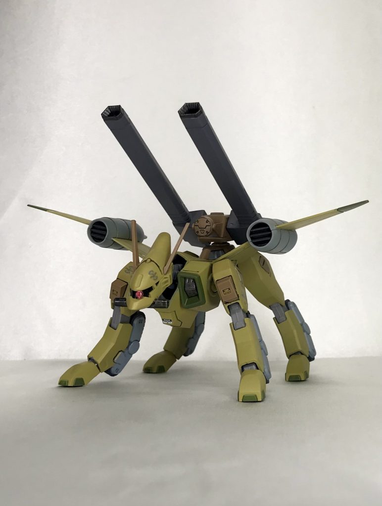 さて、今回は初めてデザートカラーで仕上げてみました☺️ バクゥと言えば劇中、砂漠での戦闘が印象的でしたから😊