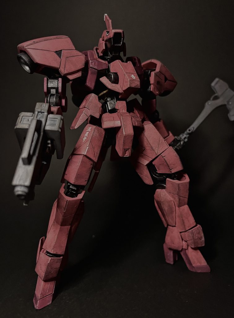 下からのアングルで