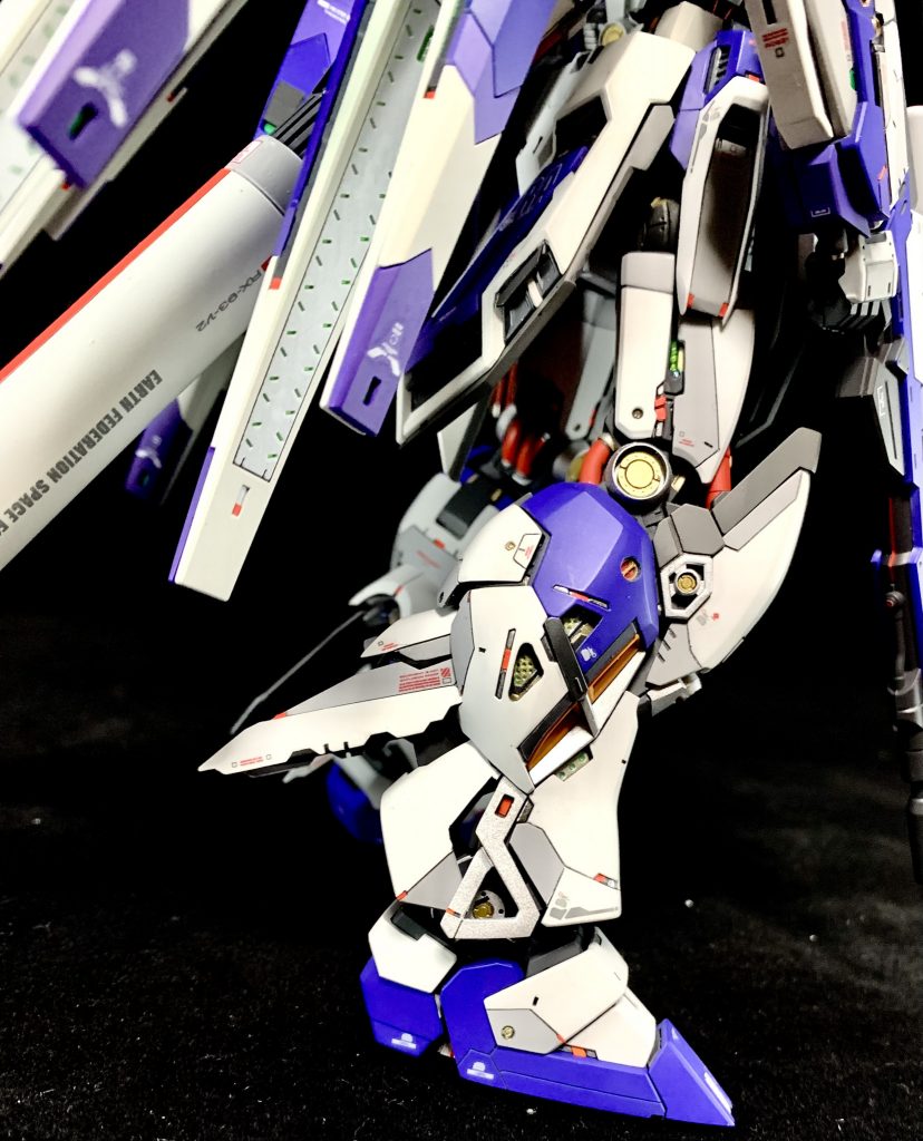  爪先上下延長フレームにいいモールドある所はくり抜いてます。