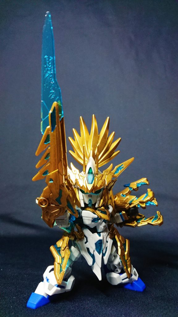 通常時の龍尊劉備から。今までのヒーローズ/創傑伝と同じくCSフレームを使用した以外は、見た目自体には手を加えていません。