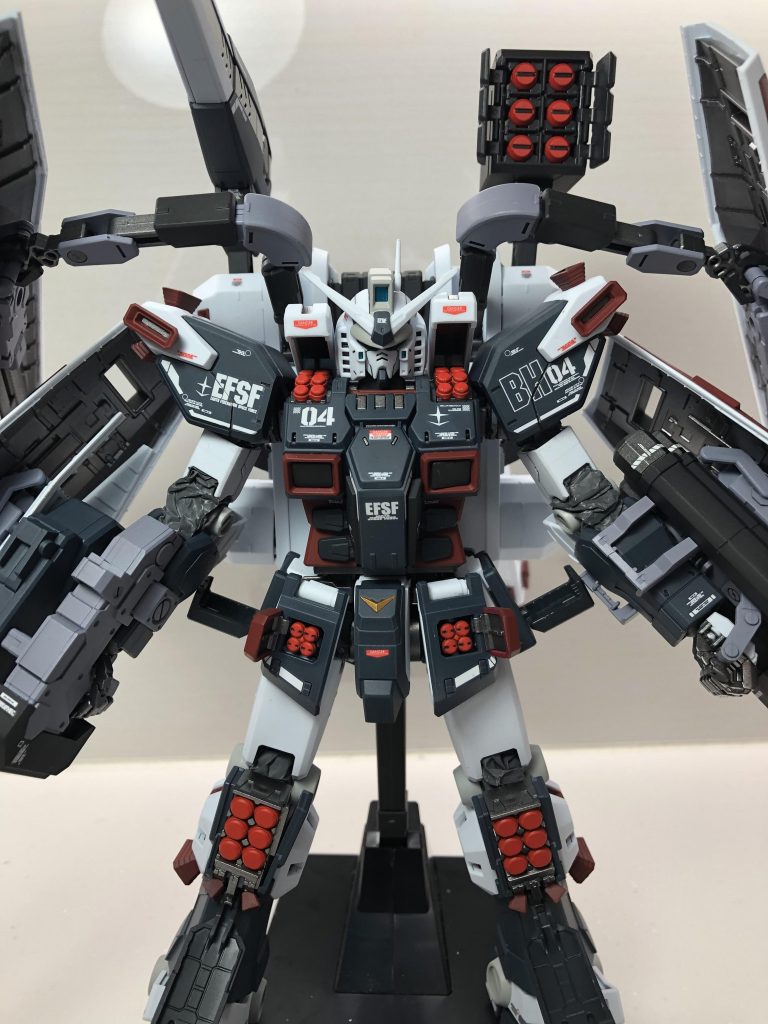 MG フルアーマーガンダムVer.Ka(サンダーボルト版)–7枚目/制作者：maru