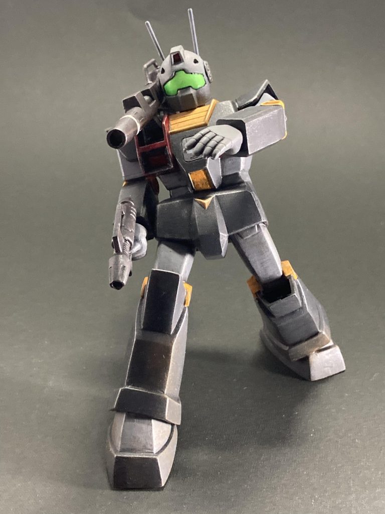 ジムキャノン(オリジナルカラーリング)–2枚目/制作者:@jiyu_nitsukuruきあい模型