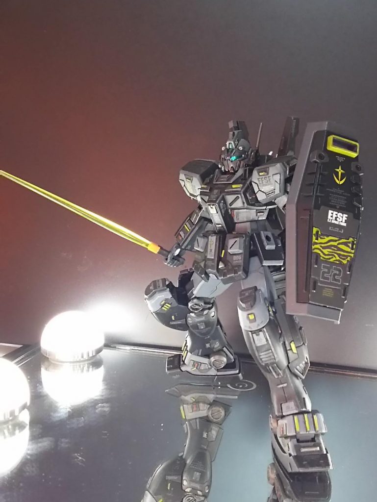 ビームサーベルもイエローに