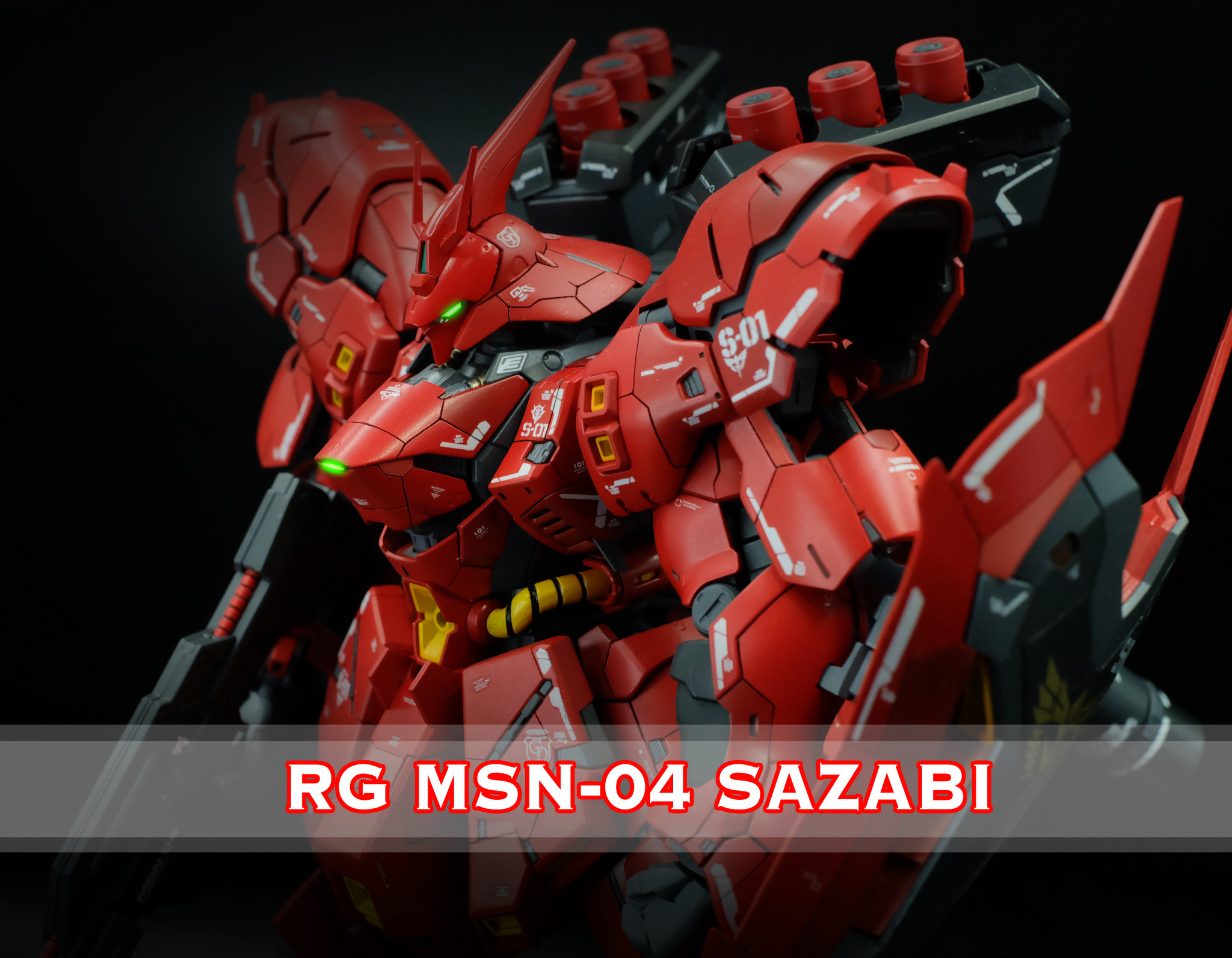 RG 1/144 サザビー MSN-04 徹底 改修 塗裝 完成品｜gemodelsさんの 