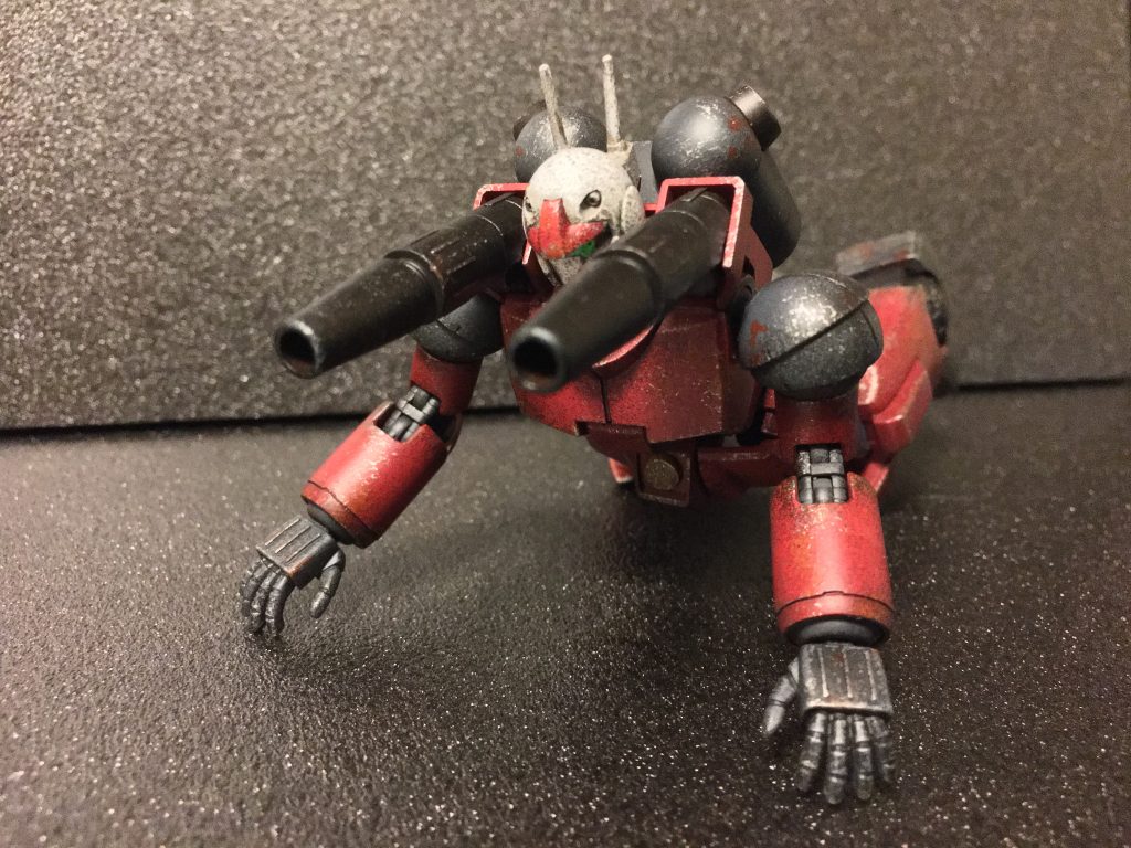 ガンキャノンと言えば、この四つん這いですよねぇ(*´▽｀*)