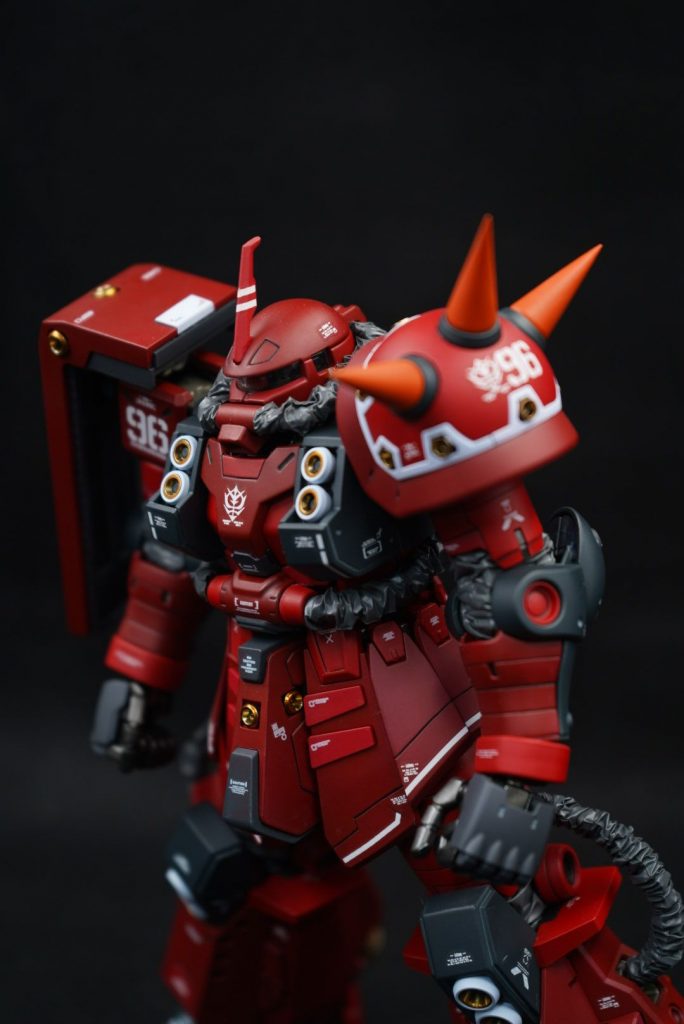 MS-06R リユース・P・デバイス装備高機動型ザク–3枚目/制作者：@PhantomCat