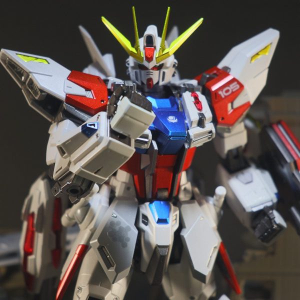 【メタリック塗装】MGスタービルドストライク【パール塗装】